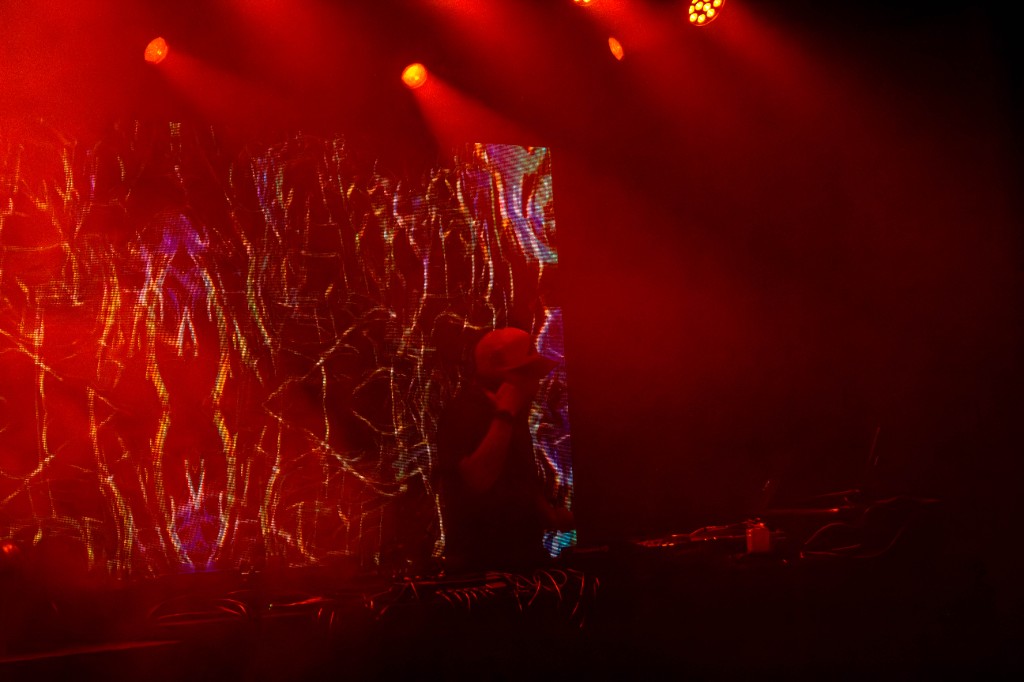 Andy Bruh at the decks